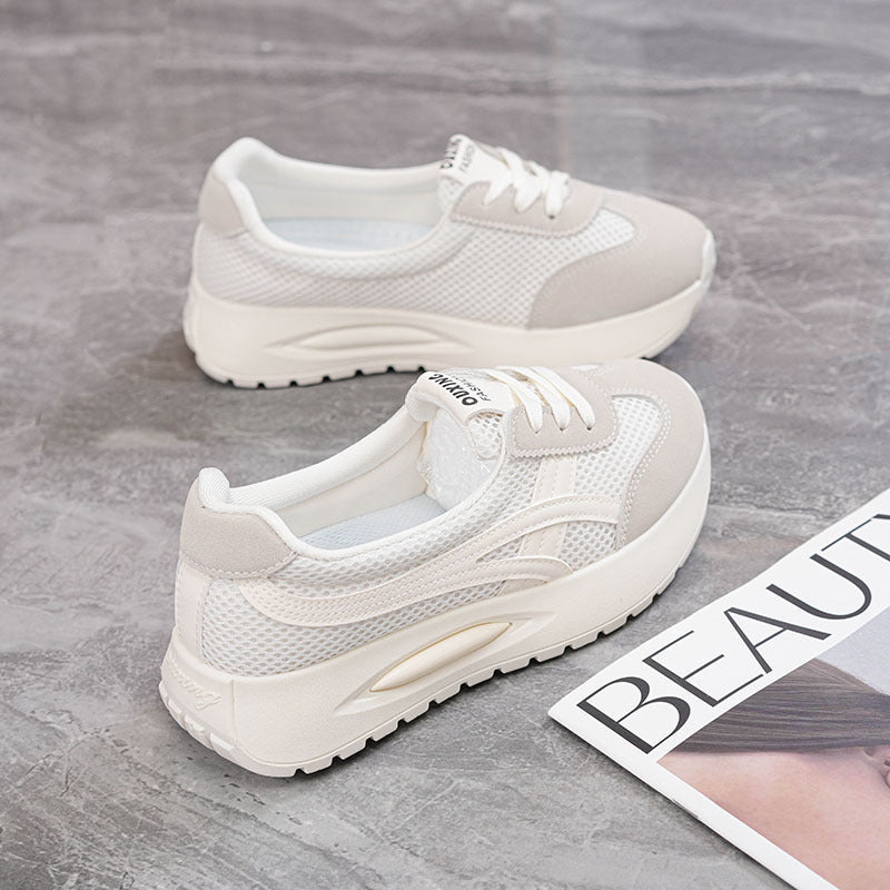 Damen Bequeme Sport-Sneaker mit atmungsaktivem Obermaterial und dämpfender Laufsohle EB