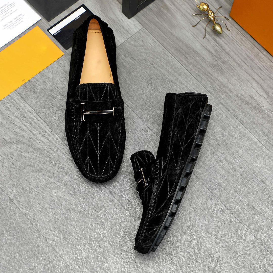 Damen Mokassin mit eleganter Ziernaht und komfortabler Sohle EB