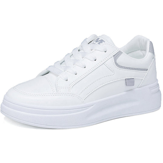Damen Sportliche Sneakers mit dicker Sohle und weichem Innenfutter EB
