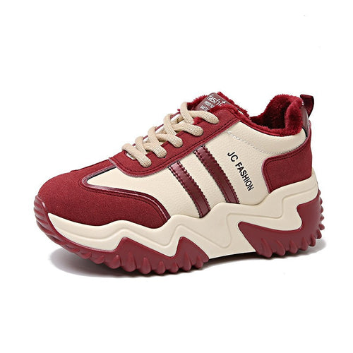 Damen modische Sneakers mit atmungsaktivem Mesh-Obermaterial und dämpfender Laufsohle EB