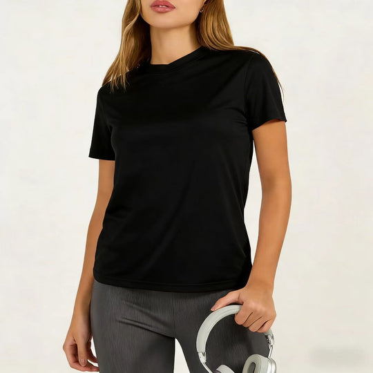 Damen Sportliches Funktionsshirt mit atmungsaktiver Technologie EB