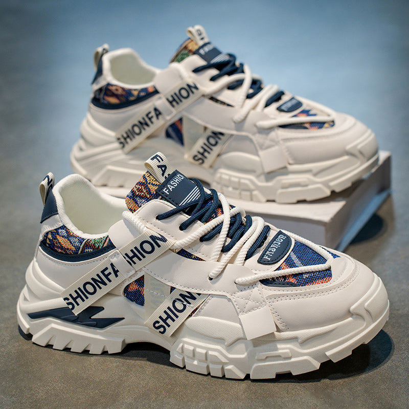 Damen Chunky Sneaker mit modischem Design und stabiler Sohle EB