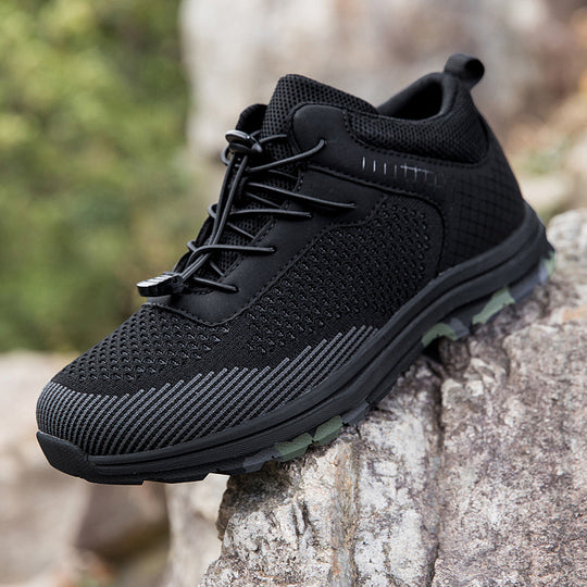 Herren Atmungsaktive Trail-Schuhe mit flexiblem Schnürsystem EB