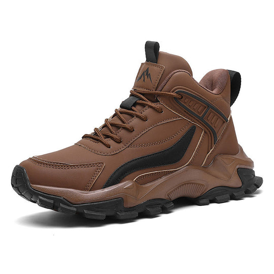 Damen Sportliche High-Top Sneaker mit dämpfendem Obermaterial und rutschfester Sohle EB