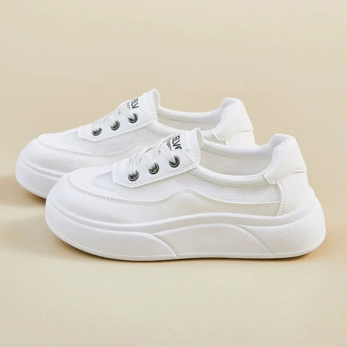 Damen Chunky Sneaker mit atmungsaktivem Obermaterial und sportlichem Design EB
