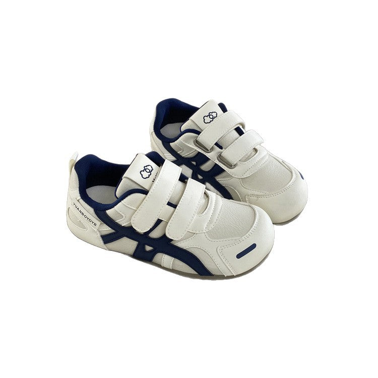 Damen Sportliche Sneakers mit hochwertigem Veloursleder und praktischen Klettverschlüssen EB