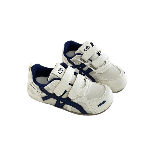 Damen Sportliche Sneakers mit hochwertigem Veloursleder und praktischen Klettverschlüssen EB