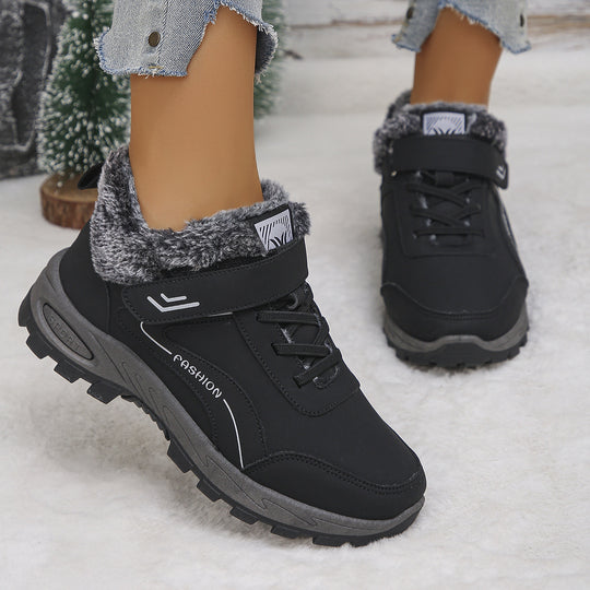 Damen Winterstiefel mit Warmfutter und rutschfester Sohle EB