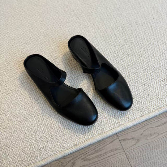 Damen komfortable Riemchen-Pantoletten EB