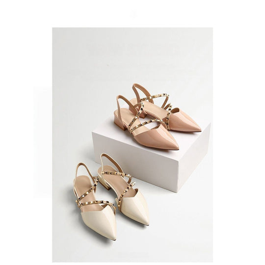Damen Slingback Pumps mit glamouröser Strassverzierung EB