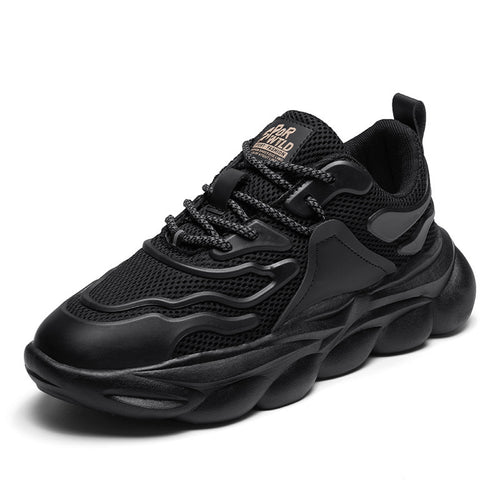 Damen modische und leichte Sneakers mit atmungsaktivem Obermaterial EB