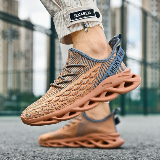 Damen Sportliche Atmungsaktive Sneakers mit flexiblem Dämpfungssystem EB