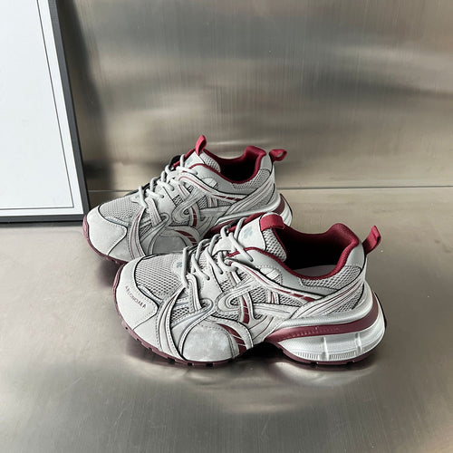 Damen Sportliche Lauf-Sneaker mit dämpfendem Mesh-Obermaterial EB