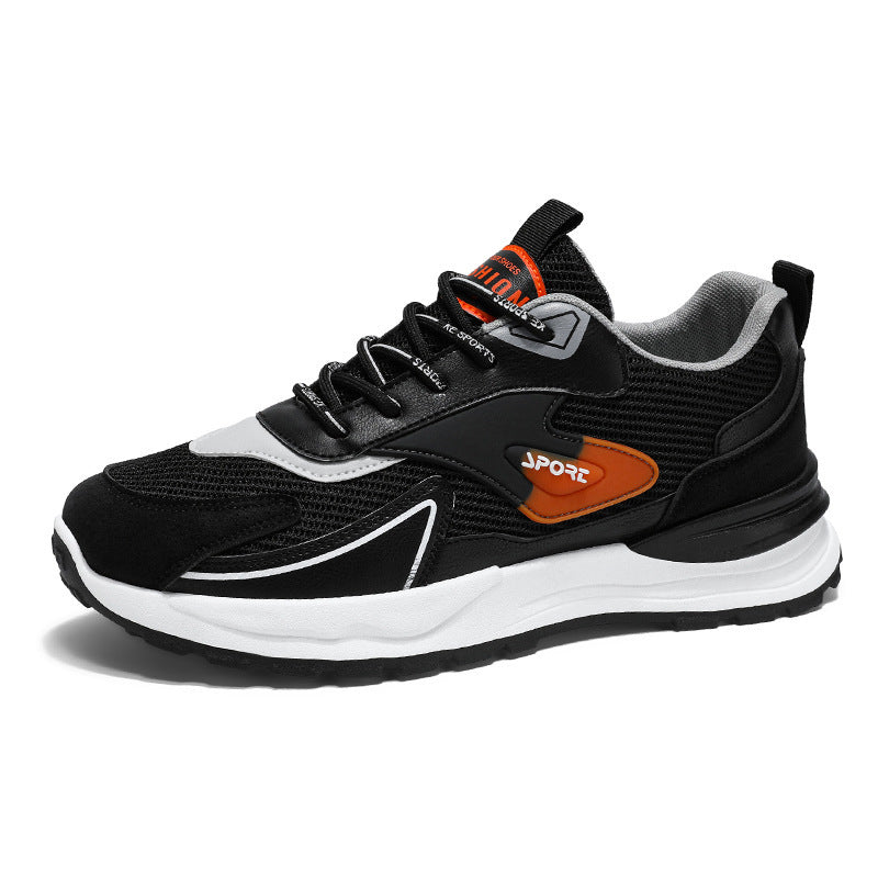 Damen Sportliche Sneakers mit atmungsaktiver Mesh-Konstruktion und dämpfendem Sohlenprofil EB