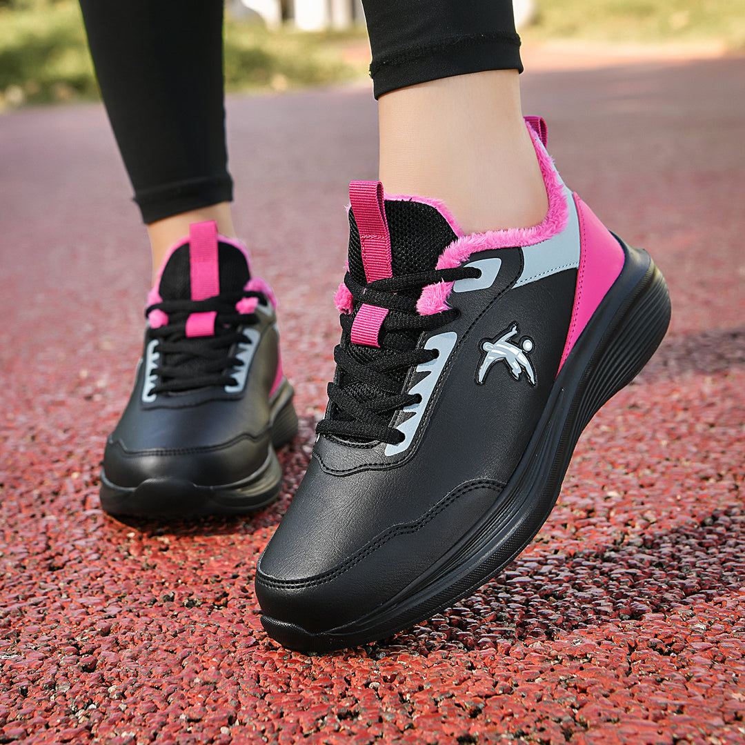 Damen Lauf- und Freizeitsneaker mit atmungsaktivem Obermaterial und komfortabler Dämpfung EB