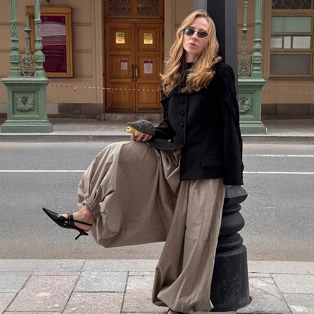 Damen Übergroßer Mantel mit elegantem Schnitt EB