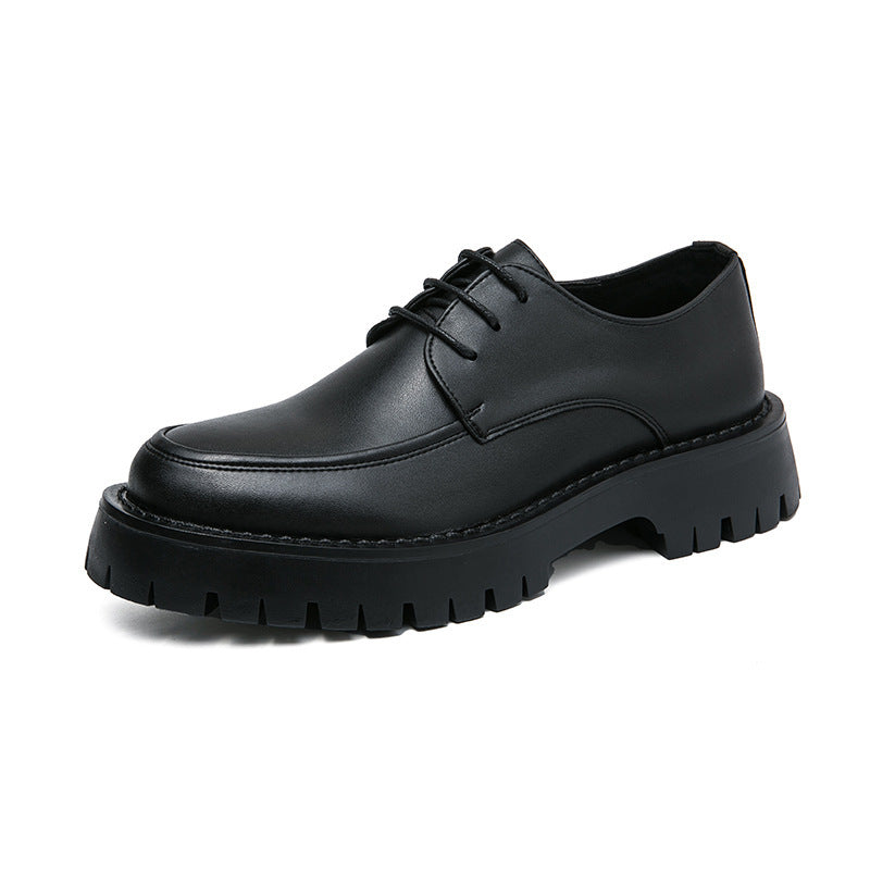 Herren Elegante Schnürschuhe mit stabiler Profilsohle und klassischem Design EB