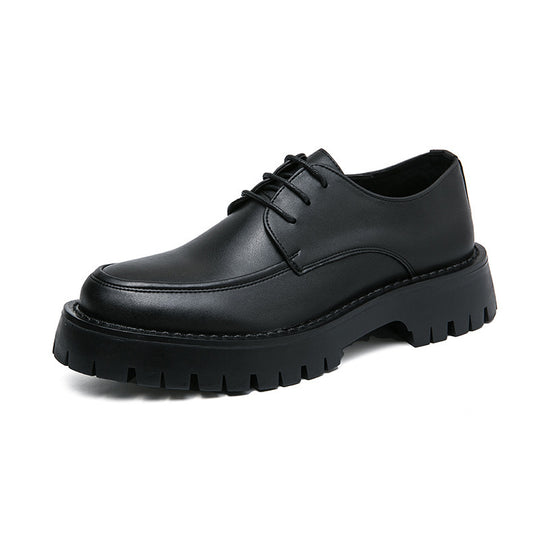 Herren Elegante Schnürschuhe mit stabiler Profilsohle und klassischem Design EB