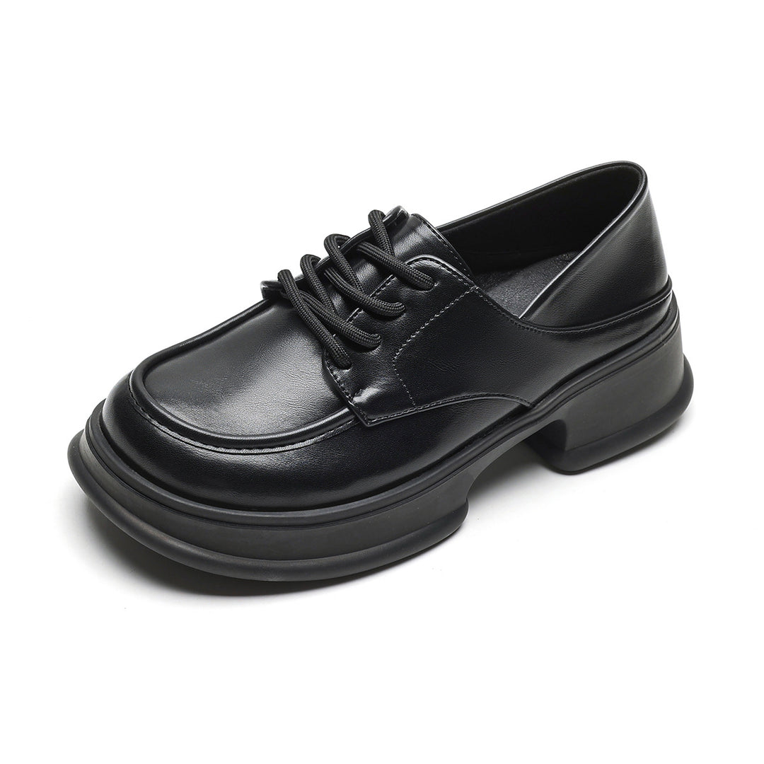 Damen modische Schnürschuhe mit urbanem Stil und komfortabler Profilsohle EB