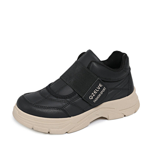 Damen modische Sneaker mit praktischem Klettverschluss und gepolsterter Sohle EB