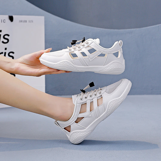Damen Atmungsaktive Freizeitsneaker mit innovativem Schnürsystem EB