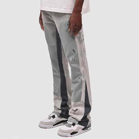 Herren Cargo-Jeans mit einzigartigen Waschungen und praktischen Taschen EB