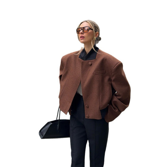 Damen Oversize Wollblazer EB