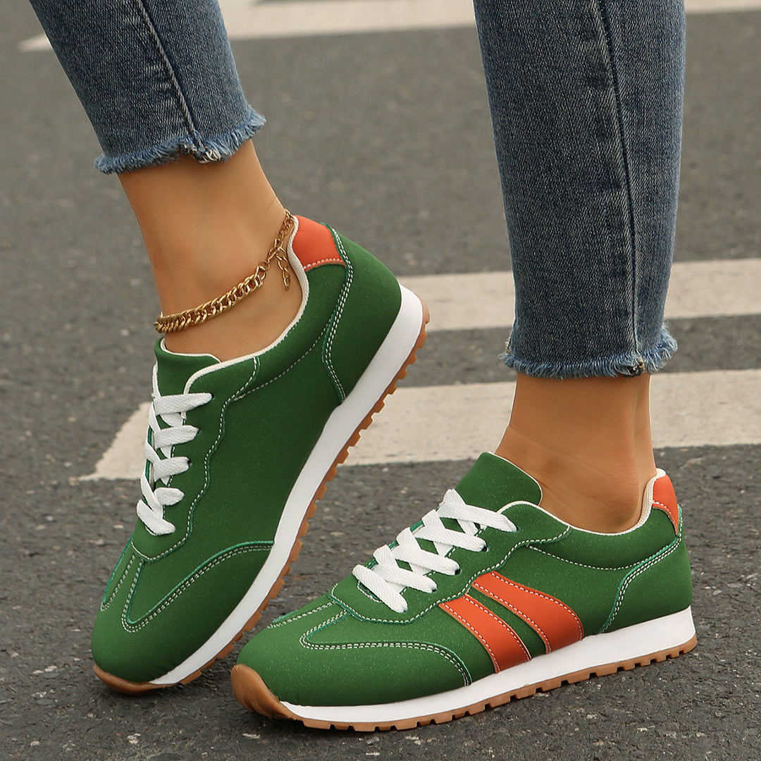 Damen Freizeit-Sneaker mit ergonomischer Sohle und atmungsaktivem Obermaterial EB