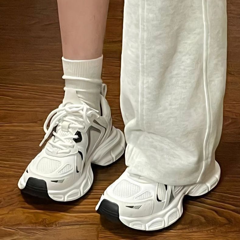 Damen Lauf-Sneaker mit ergonomischer Dämpfung und atmungsaktiven Mesh-Elementen EB