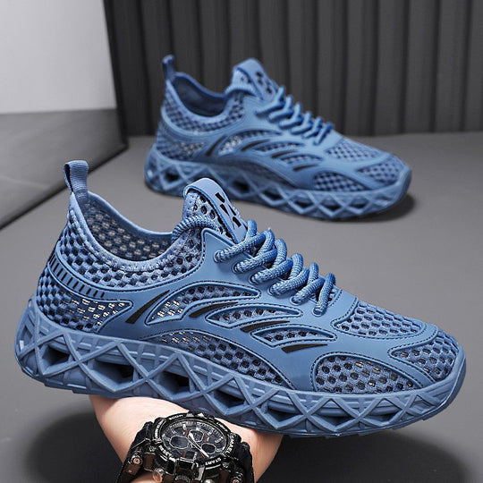 Damen Atmungsaktive Lauf-Sneaker mit flexibler Sohle EB