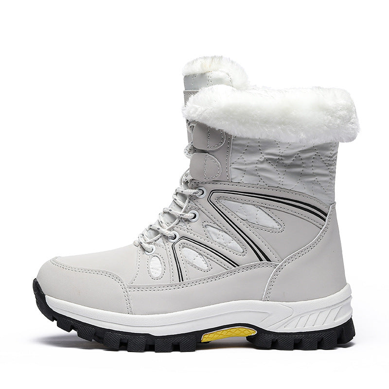 Damen Winterstiefel mit isolierendem Futter und rutschfester Sohle EB 1770349217