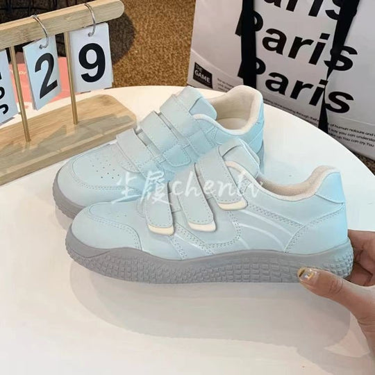 Damen Sneakers mit verstellbarem Klettverschluss und atmungsaktivem Obermaterial EB