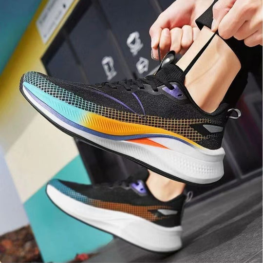 Damen Hochleistung-Laufschuhe mit atmungsaktiver Mesh-Oberfläche und dynamischer Dämpfung EB