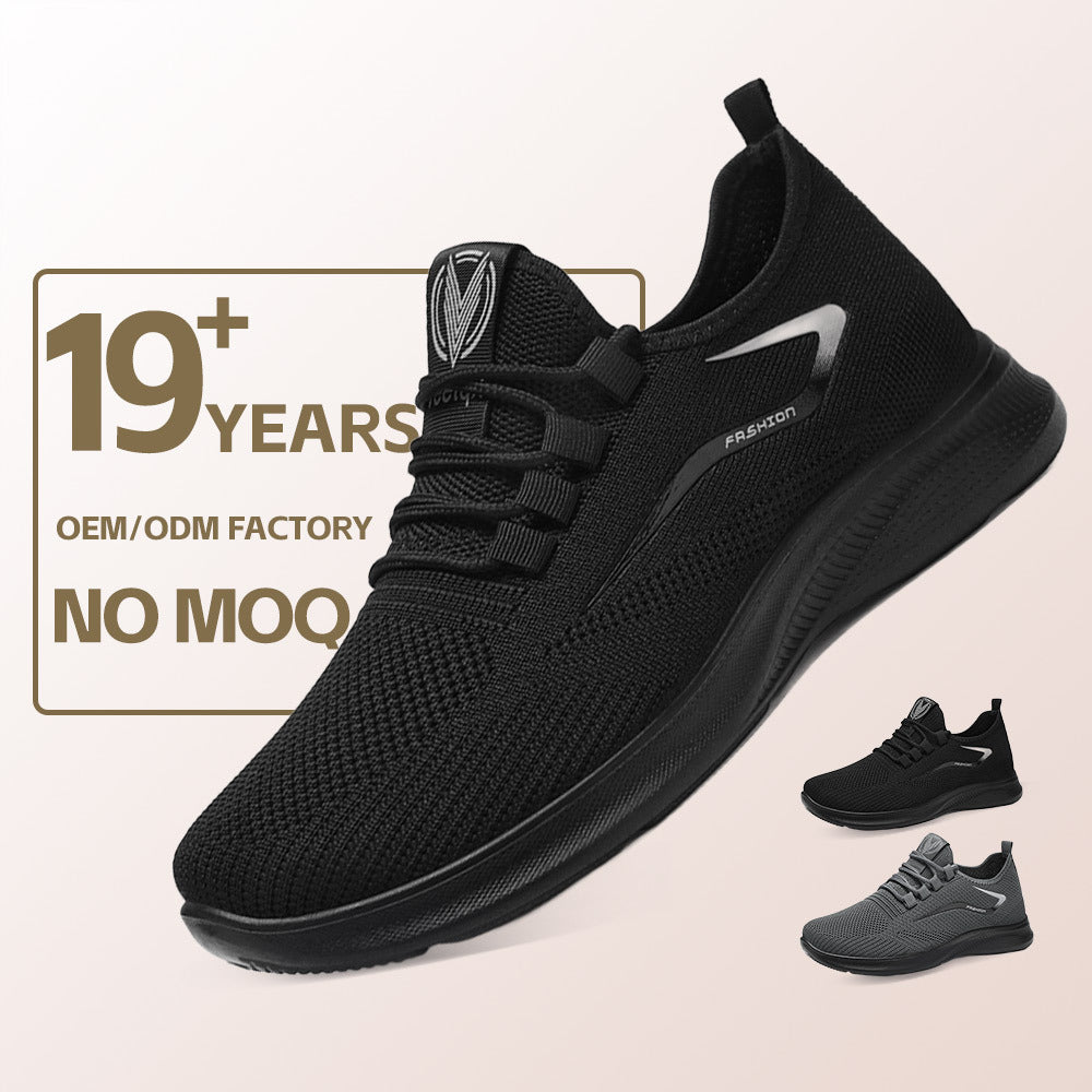 Damen Leichte und atmungsaktive Sport-Sneaker mit elastischer Stricktechnologie EB