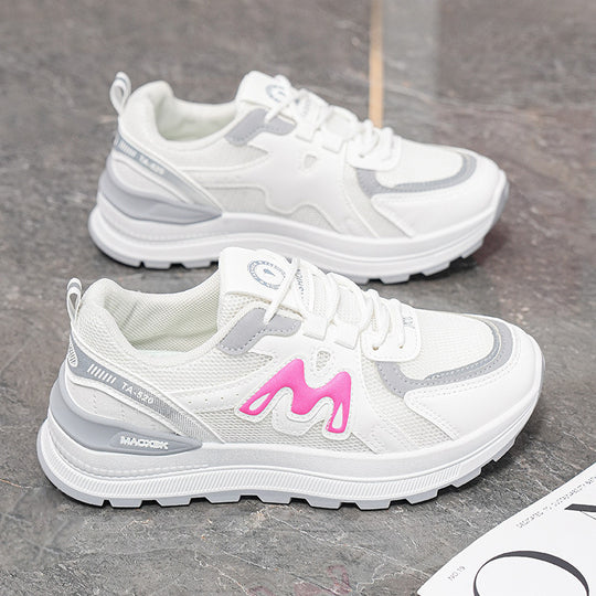 Damen Lauf- und Freizeitschuhe mit atmungsaktiver Mesh-Oberfläche und dämpfender Sohle EB