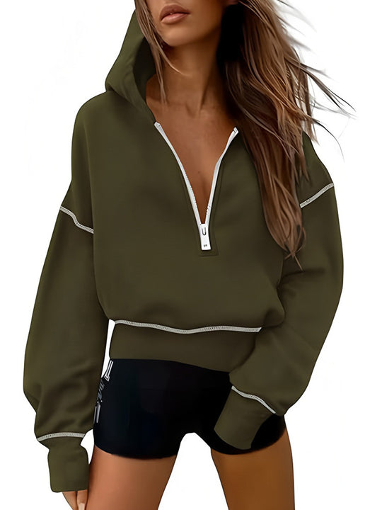 Damen Sportliche Kapuzenpullover EB