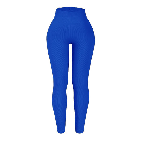 Damen Hochtaillierte Fitness-Leggings mit Struktur EB