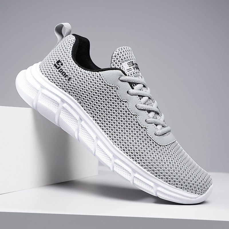 Damen Sportliche atmungsaktive Sneakers mit Stoßdämpfung EB
