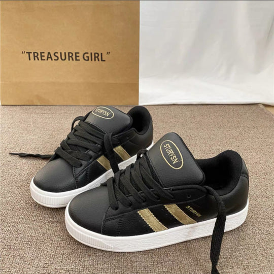Damen Sneakers im sportlichen Design mit verstärktem Halt und atmungsaktiver Oberflächenstruktur EB
