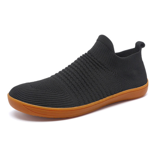 Unisex nan sockenähnlicher Stricksneaker mit elastischem Schaft und rutschfester Gummisohle EB