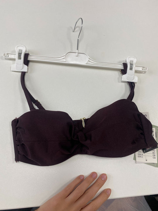 Damen Bandeau-Bikinioberteil mit Rüschendetails EB