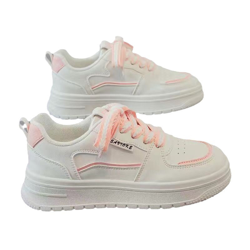 Damen Sportliche Sneakers mit modischer Plateau-Sohle und dämpfendem Komfort EB