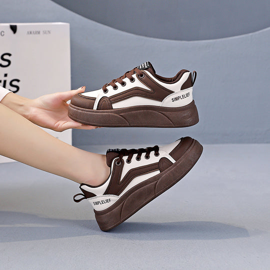 Damen Modische Sneakers mit trendigem Design und komfortabler Dämpfung EB
