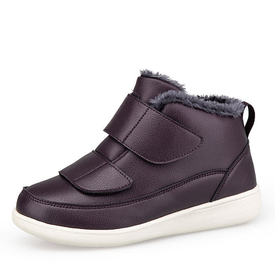 Damen Warme Winterboots mit verstellbaren Klettverschlüssen EB