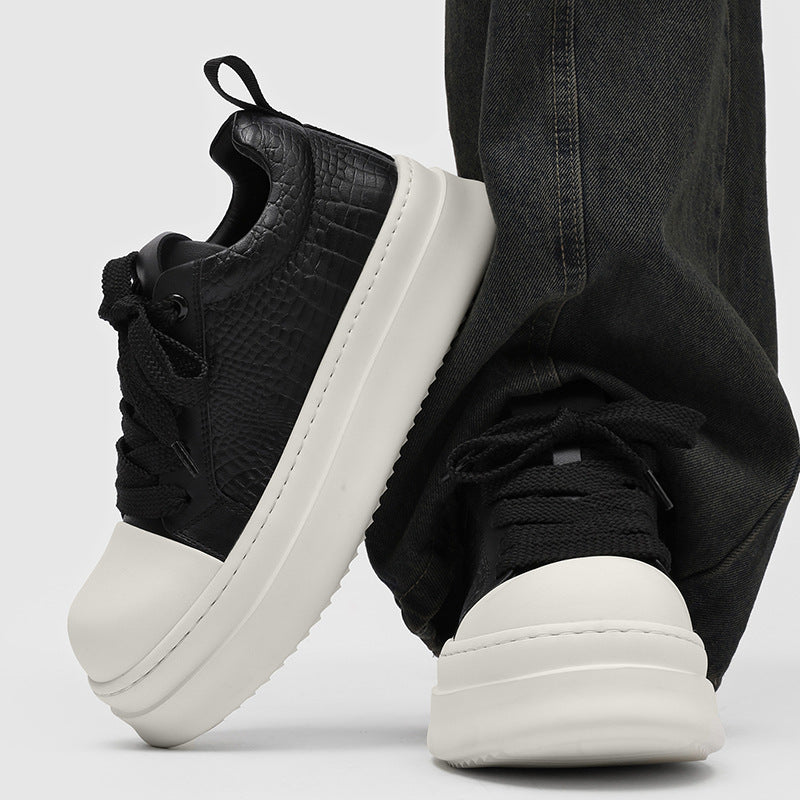 Damen Sportliche Sneaker mit innovativem erhöhtem Profil und exklusivem Obermaterial EB
