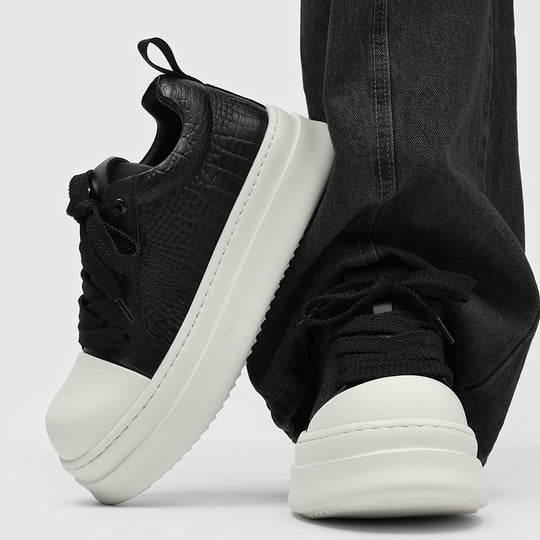 Damen Sportliche Sneaker mit innovativem erhöhtem Profil und exklusivem Obermaterial EB