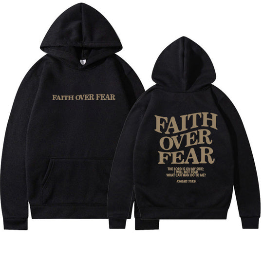 Damen Kapuzenpullover mit inspirierendem Schriftzug und hochwertiger Baumwolle EB