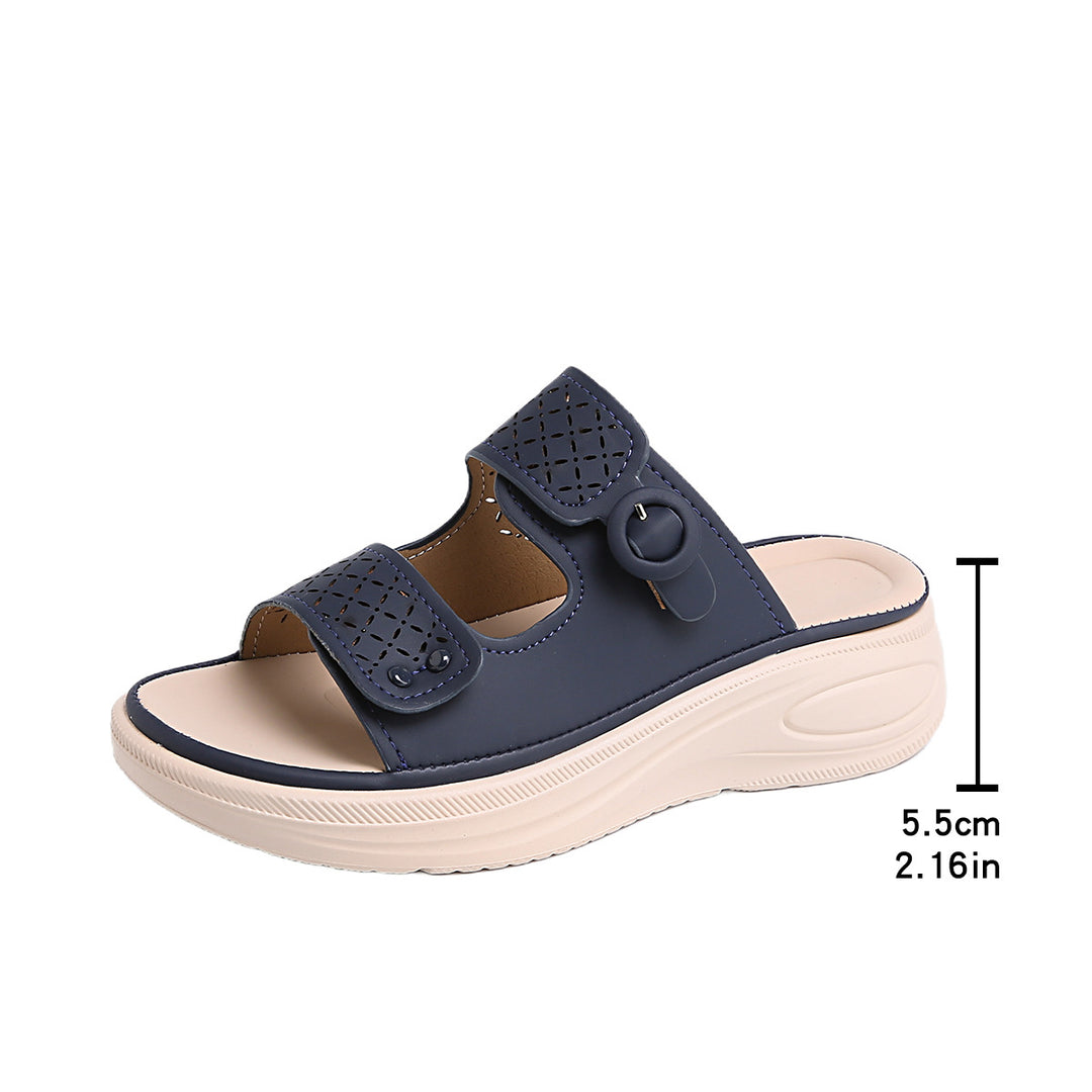 Damen Atmungsaktive Clogs mit modischem Lochdesign und komfortablem Fußbett EB
