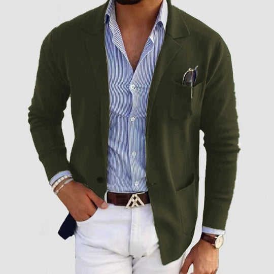Herren elegante und bequeme Strickjacke EB