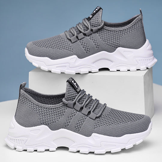 Damen Atmungsaktive Sportsneaker mit rutschfester Sohle und flexiblem Design EB